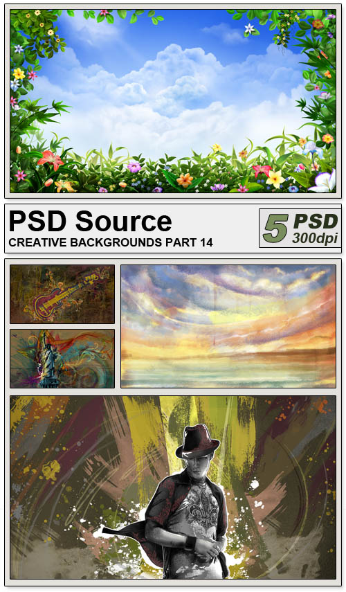 PSD Source - Creative backgrounds 14