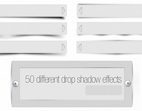 Drop Shadows Effects