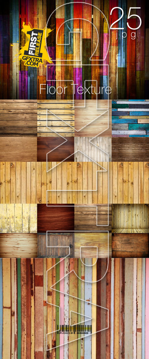 Wooden Floor Textures 24xJPG