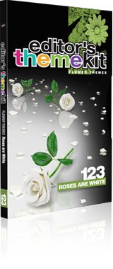 Editor\'s Themekit 123: Roses are White