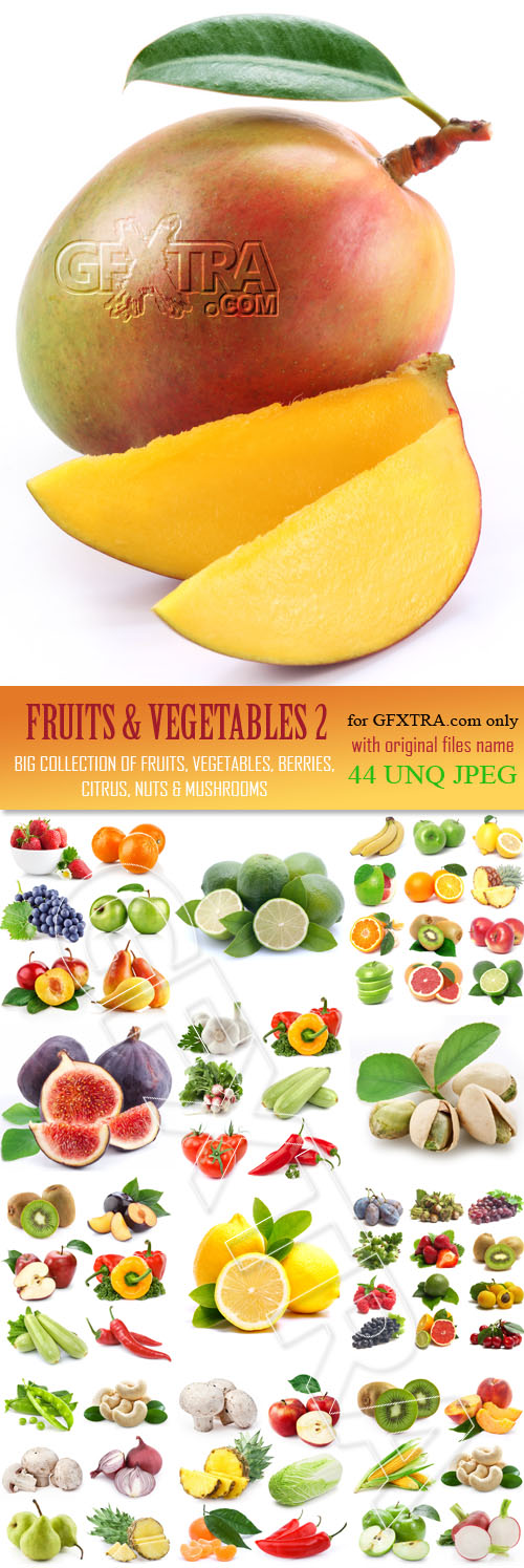 Fruits and Vegetables 2, 44xJPG
