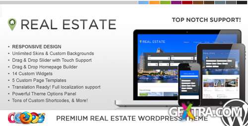 ThemeForest - WP Pro Real Estate 4 v1.0.2 - Responsive WP Theme