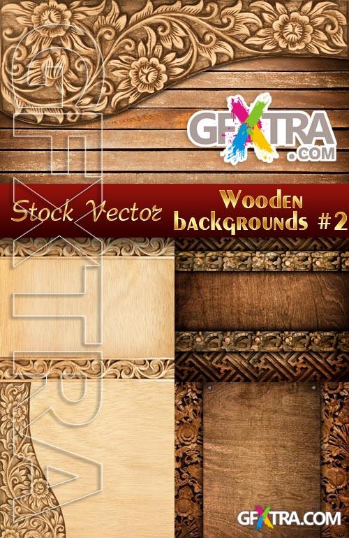 Wooden Backgrounds # 2 - Stock Photo