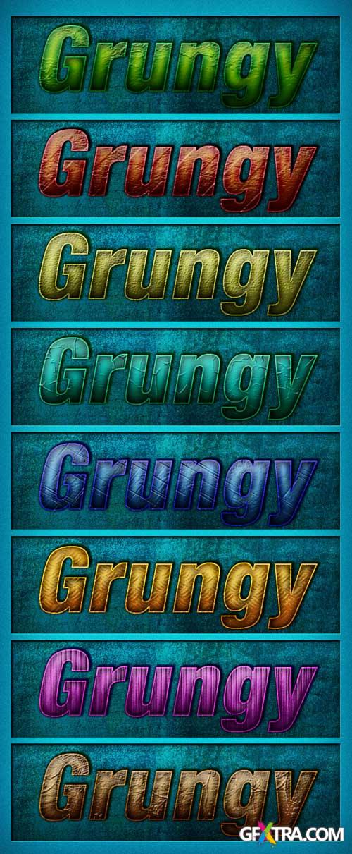 Grungy Photoshop Styles