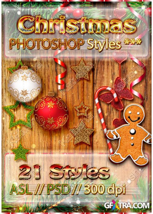 Christmas Photoshop Styles