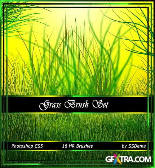 Grass Photoshop Brushes