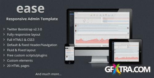ThemeForest - ease - Responsive Admin Template