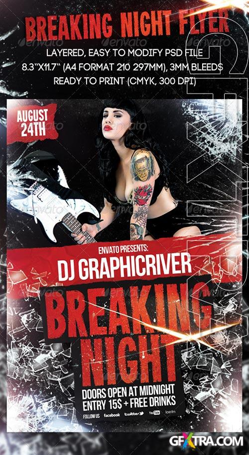GraphicRiver - Breaking Night Flyer