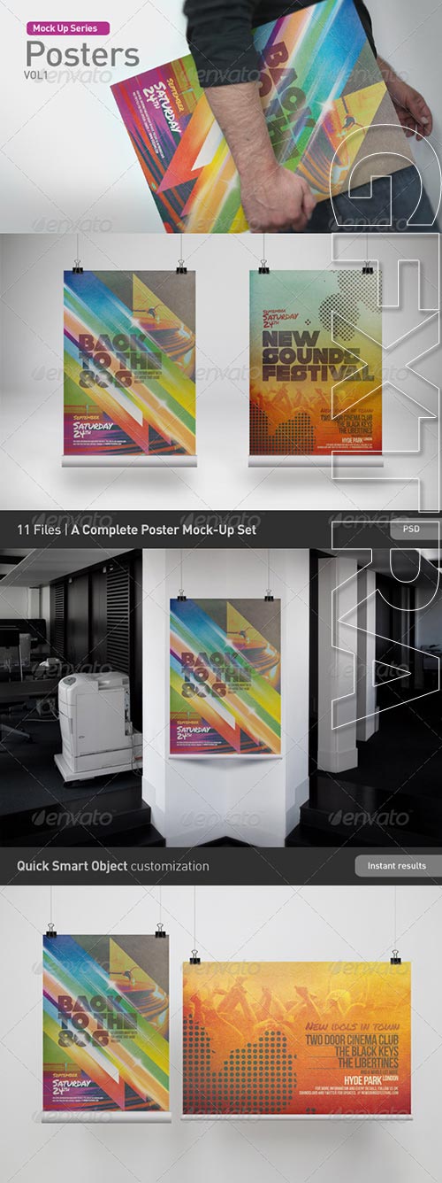 GraphicRiver - Poster Mock Up