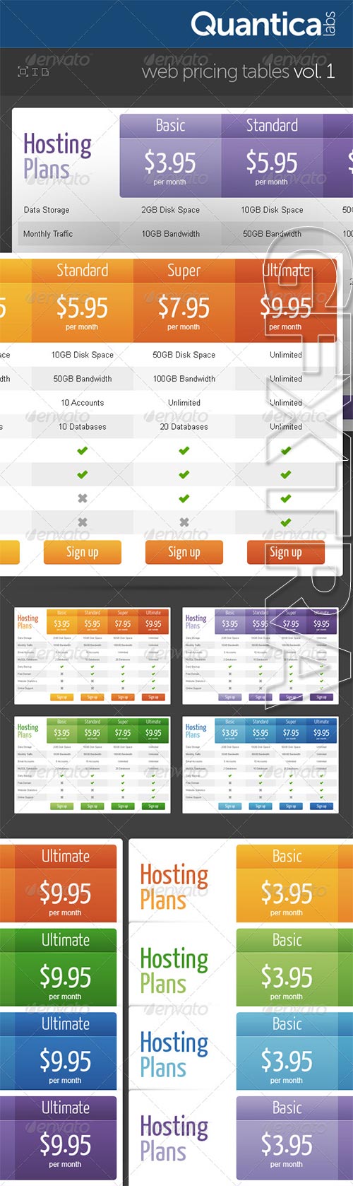 GraphicRiver - Web Pricing Tables (Grids)