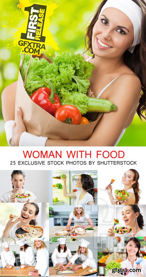 Woman with Food 25xJPG