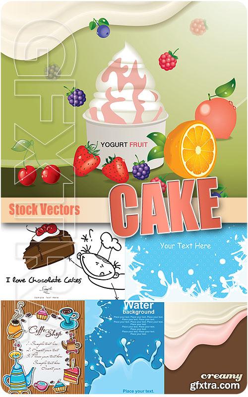 Cake - Stock Vectors