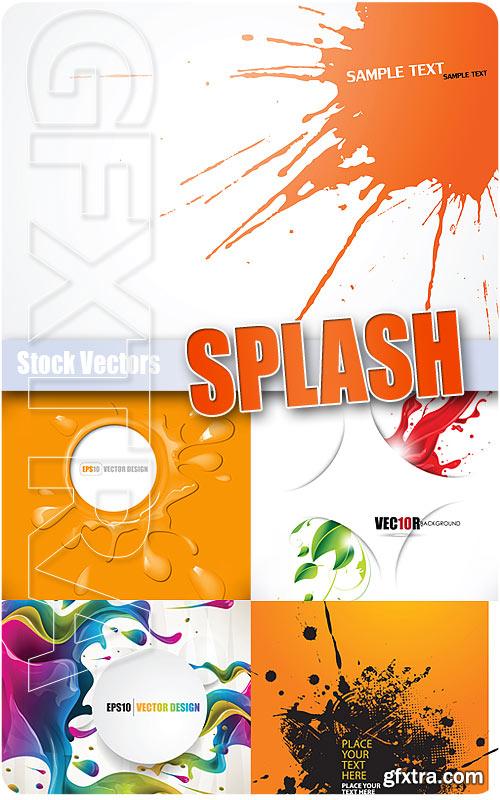 Splash - Stock Vectors