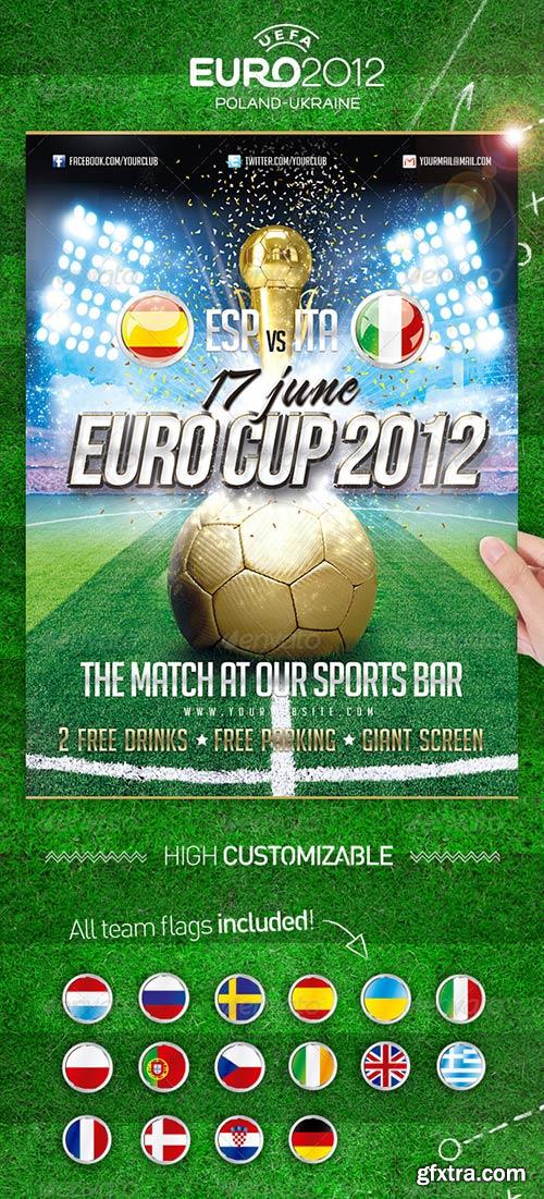 GraphicRiver - Euro Soccer Cup 2012 Flyer