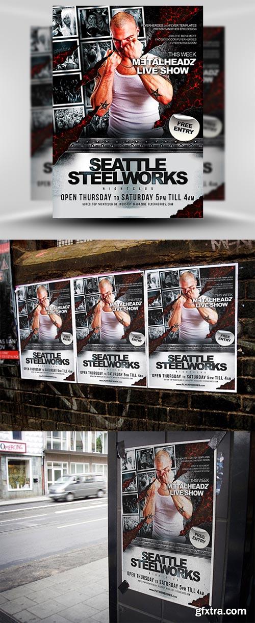 Steelworks Flyer Template