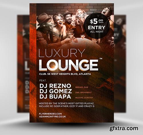 Luxury Lounge Flyer Template