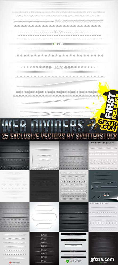 Web Dividers 2, 25xEPS
