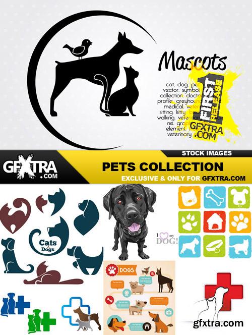 Pets Collection - 25 Vector