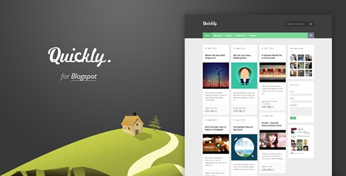 ThemeForest - Quickly v1.1 - Responsive Blogger Template