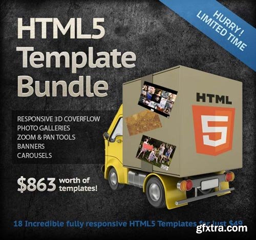 MightyDeals - HTML5 Photo Template Bundle