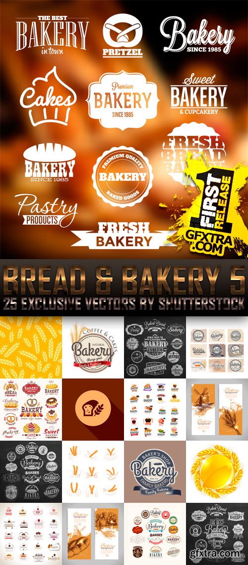 Bread & Bakery 5, 25xEPS