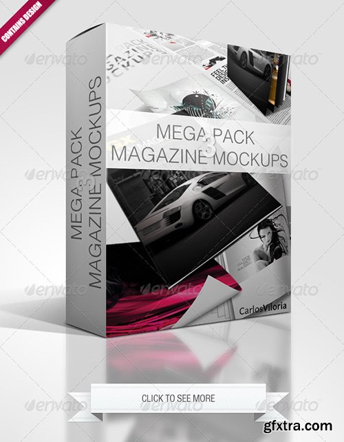 Graphicriver Mega Pack Magazine Mockups 3 243894