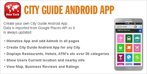 CodeCanyon - City Guide Android App