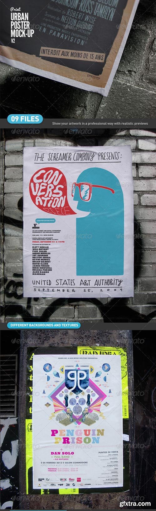 Graphicriver - Urban Poster Mock-Up v2