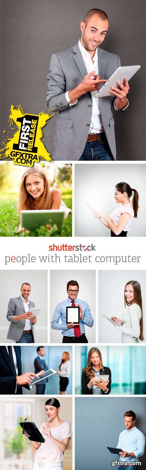 People with Tablet Computer 25xJPG