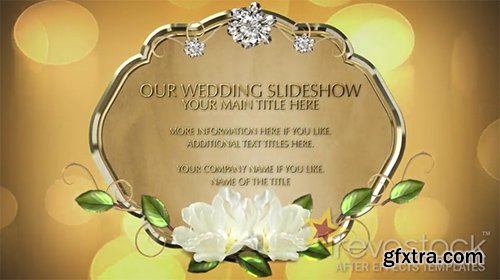 Revostock Our Wedding Slideshow Montage