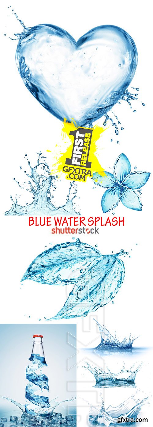 Blue Water Splash 22xJPG