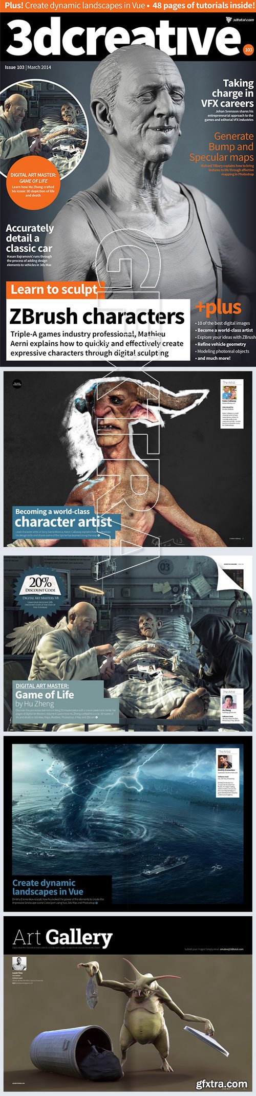 3DCreative: Issue 103 - March 2014 HiRes
