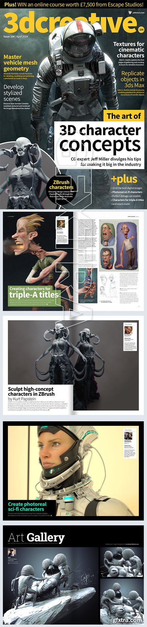 3DCreative: Issue 104 - April 2014 HiRes