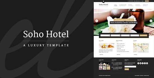 ThemeForest - Soho Hotel v1.9.2 - Responsive Hotel Booking WP Theme