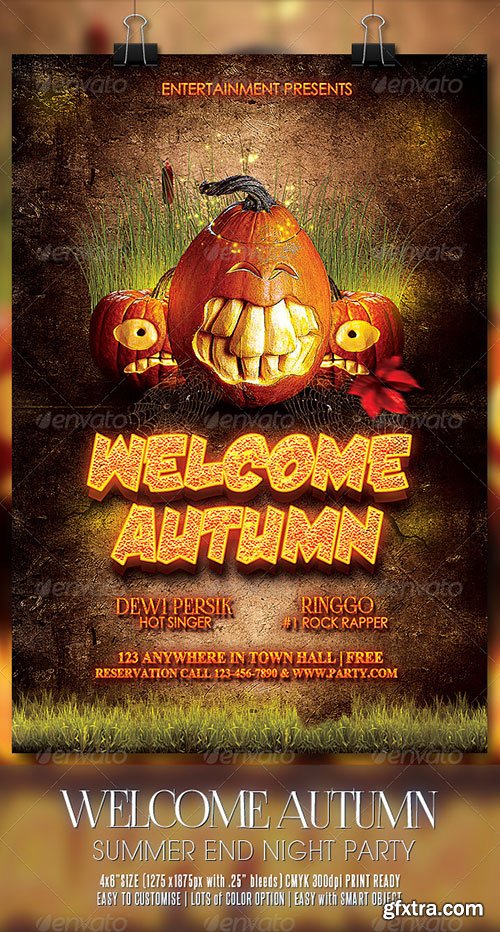 GraphicRiver - Welcome Autumn Flyer