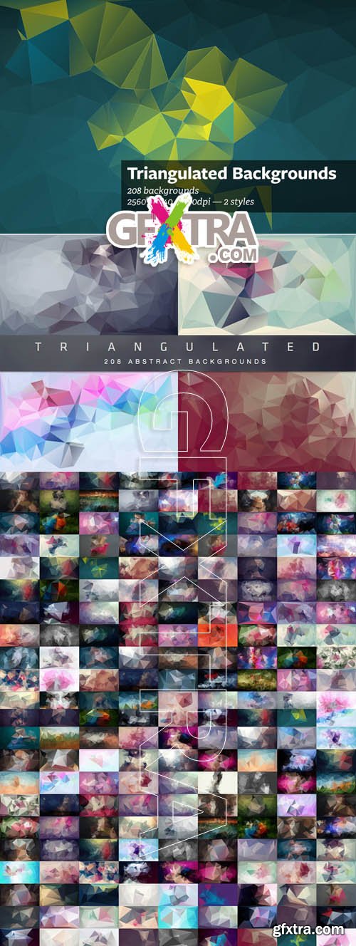 Triangulated - Abstract Backgrounds