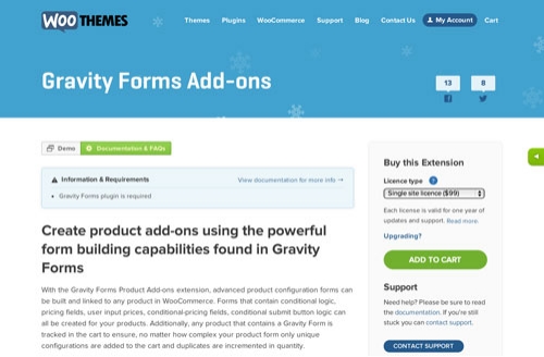 WooThemes - Gravity Forms Add-ons v2.7.12