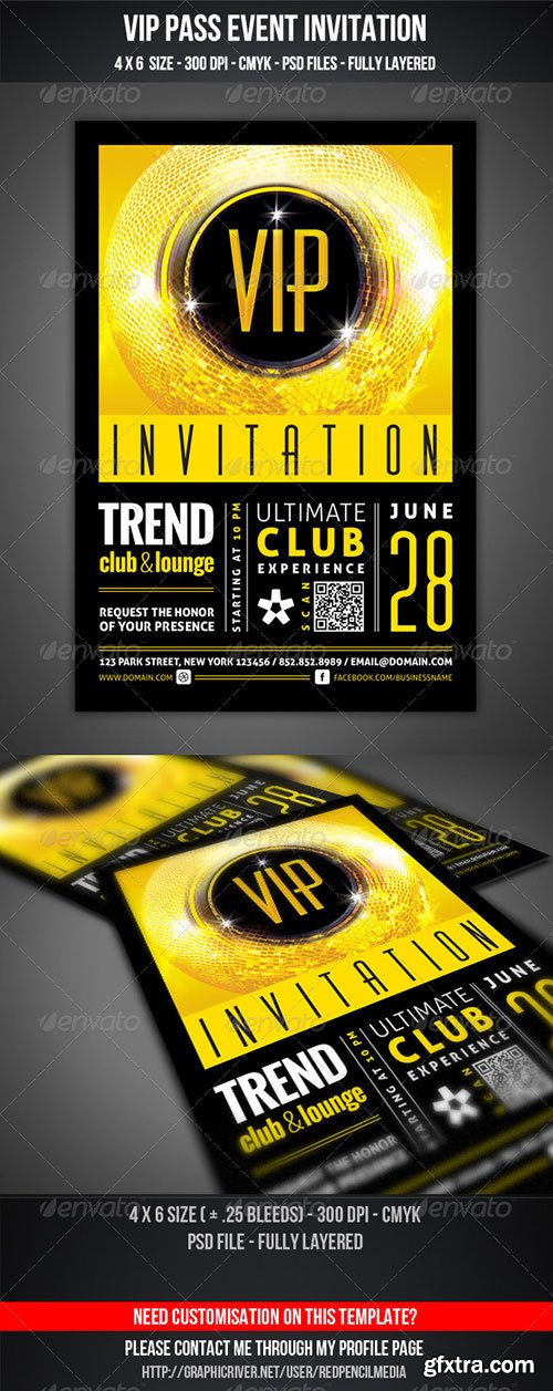 GraphicRiver - VIP Club Event Invitation