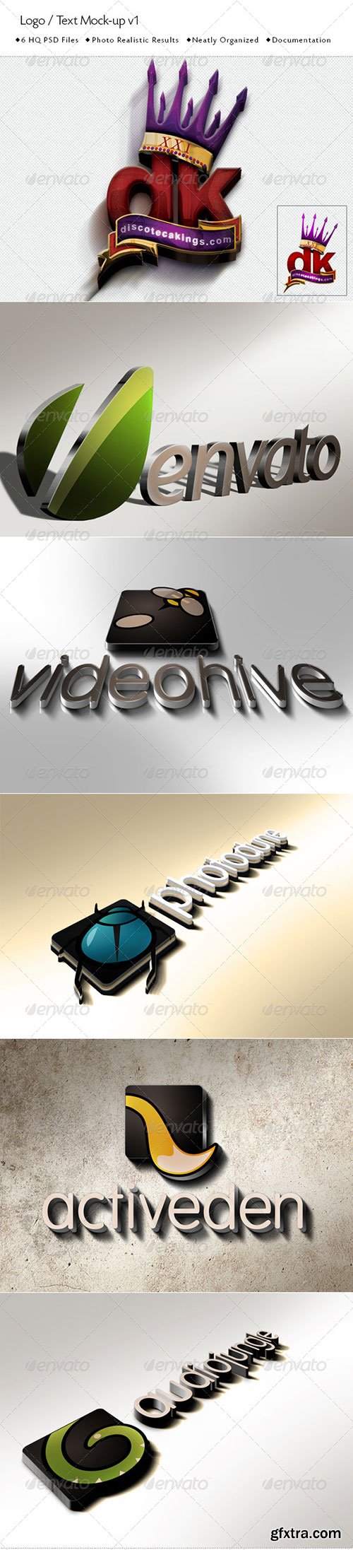 GraphicRiver - Logo / Text Mock-Up