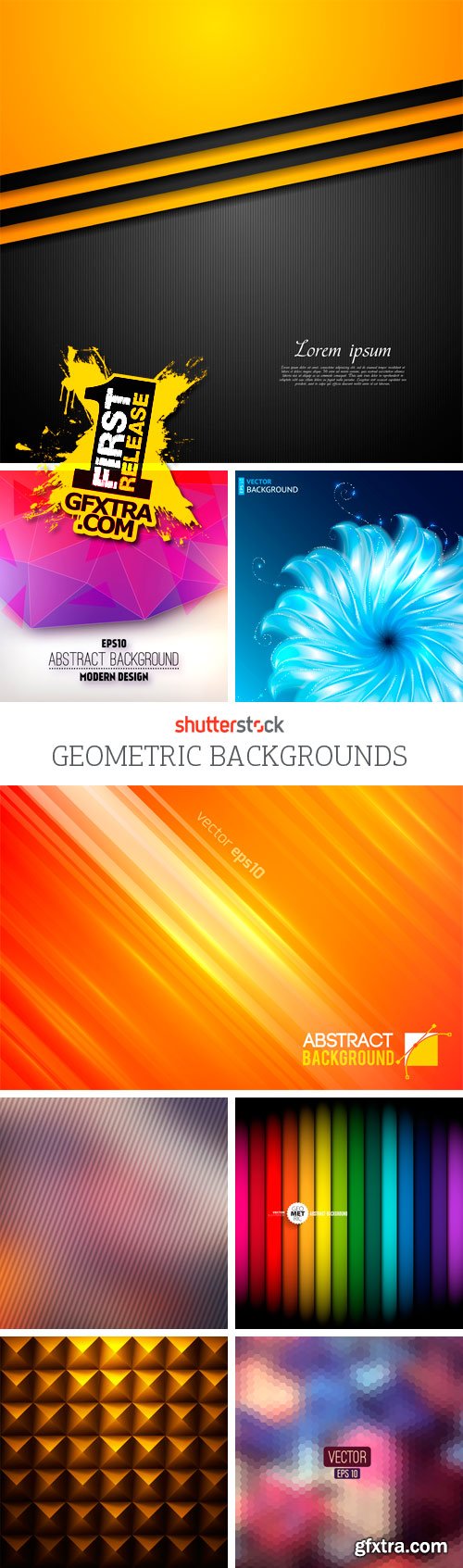 Geometric Backgrounds 25xEPS