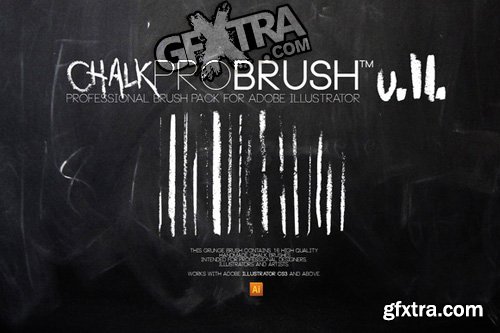 Illustrator Brush - ChalkPro Brush v2