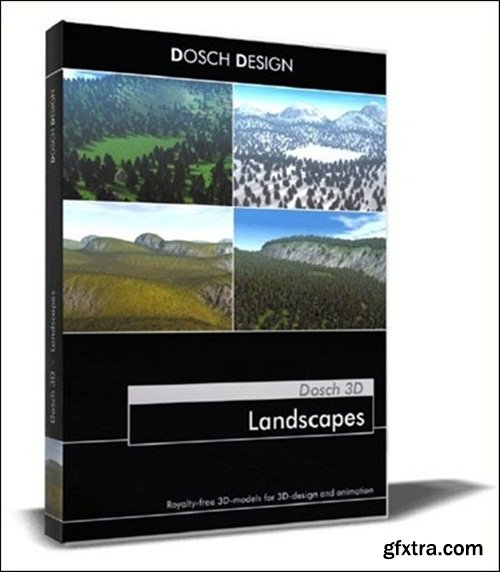 Dosch Design 3D Landscapes Full 3 CDs