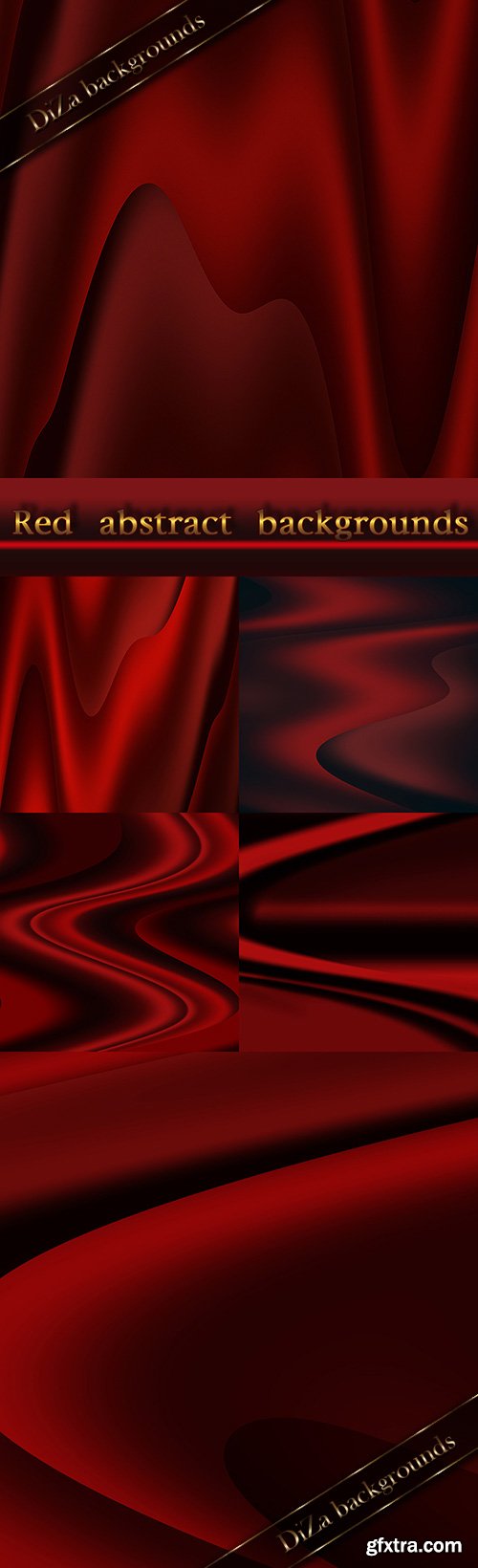 Red abstract backgrounds