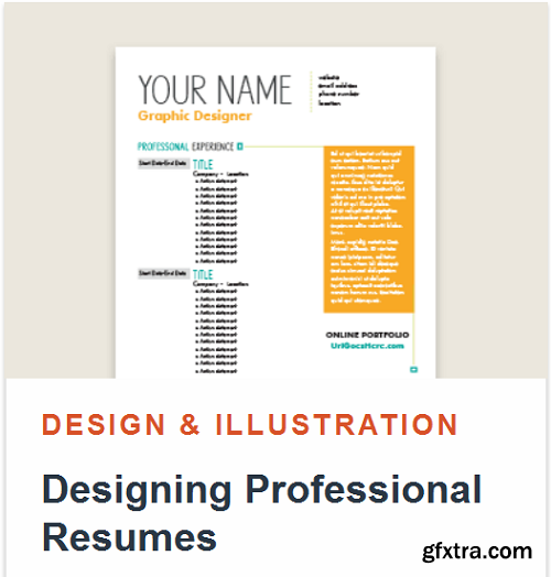 Tutsplus - Designing Professional Resumes