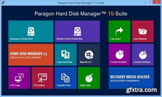 Paragon Hard Disk Manager 15 Suite 10.1.25.294 Recovery CD