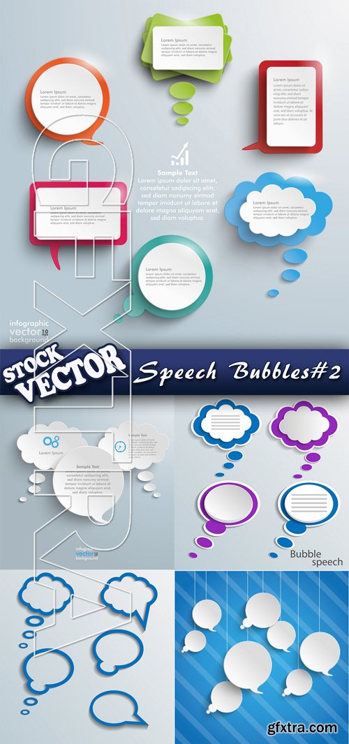 Stock Vector - Speech Bubbles#2