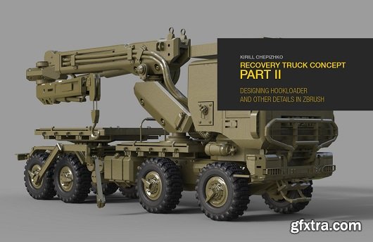 Gumroad - Kirill Chepizhko - Recovery Truck Concept Part 2