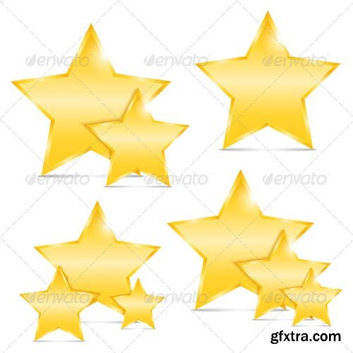 GraphicRiver - Golden Stars