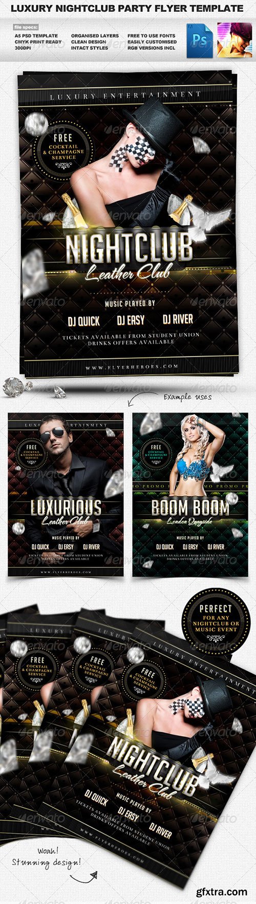 GraphicRiver - Luxury Nightclub Flyer Template