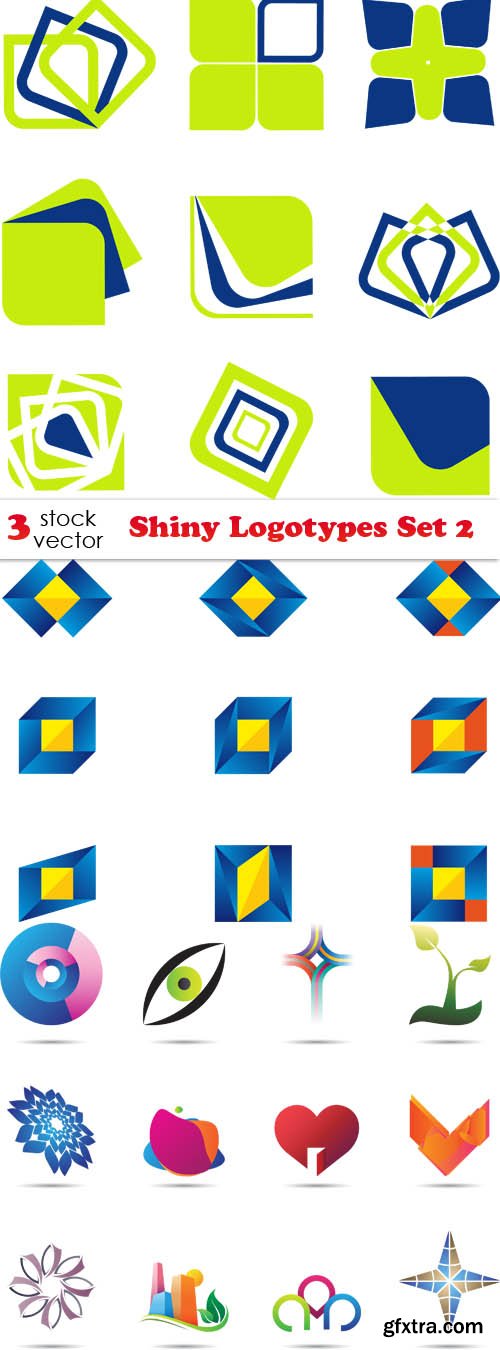 Vectors - Shiny Logotypes Set 2